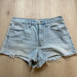 Madewell Relaxed Denim Short 29